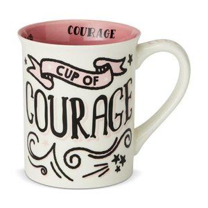 16oz. Cup Courage Stoneware mug Our Name is Mudd